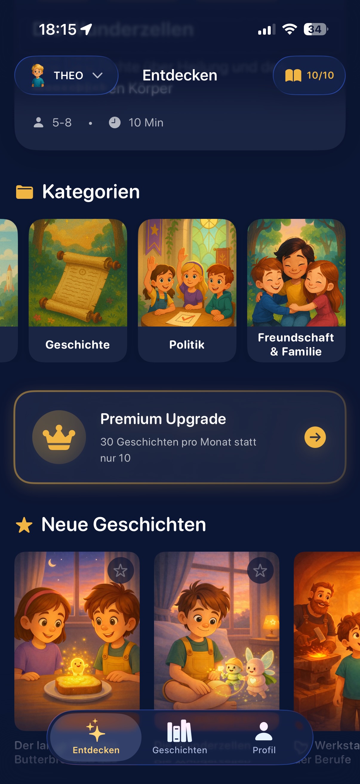 Geschichte: Das Sparbäumchen