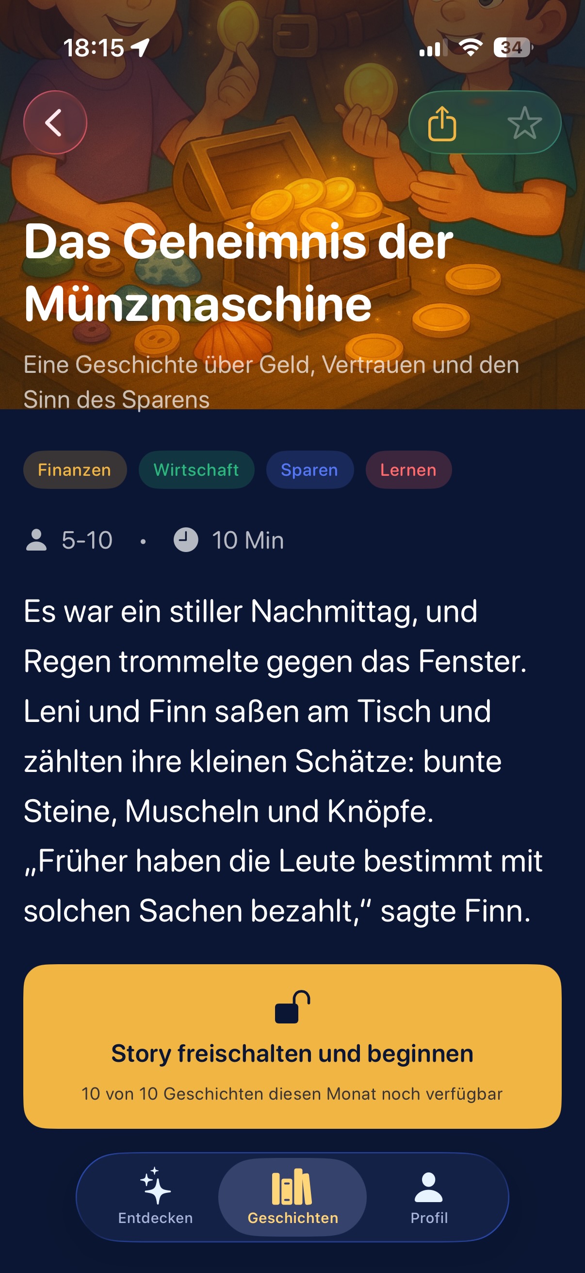 Geschichte: Freundschaft & Familie